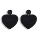 Crystal Acrylic Drop Earrings Handmade