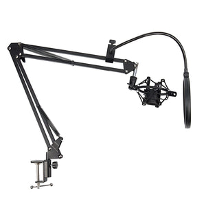 NB-35 Microphone Scissor Arm Stand and Table Mounting - Ctoox