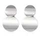 Korean Heart Statement Drop Earrings
