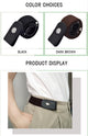 punk style buckle-free belt for ladies