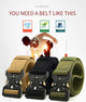 Tactical belt Military high quality Nylon belt - Ctoox
