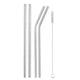 Reusable Metal Drinking Straws, 4/8Pcs - Ctoox