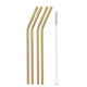 Reusable Metal Drinking Straws, 4/8Pcs - Ctoox