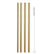 Reusable Metal Drinking Straws, 4/8Pcs - Ctoox
