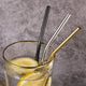 Reusable Metal Drinking Straws, 4/8Pcs - Ctoox