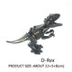 Assemble Building Blocks Dinosaur - Ctoox