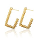 Gold Drop Earrings - Ctoox