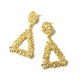 Gold Drop Earrings - Ctoox