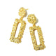 Gold Drop Earrings - Ctoox