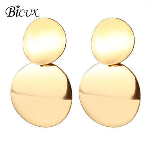 Gold Drop Earrings - Ctoox