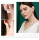 Korean Statement Black Acrylic Drop Earrings