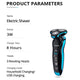 Men Washable Rechargeable Electric Shaver - Ctoox
