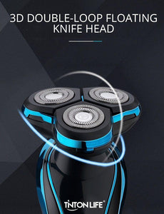 Men Washable Rechargeable Electric Shaver - Ctoox