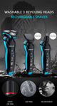 Men Washable Rechargeable Electric Shaver - Ctoox