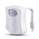 LED Toilet Seat Night Light with Motion Sensor - Ctoox