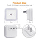 LED Night Light Mini Light Sensor Control 110V 220V - Ctoox