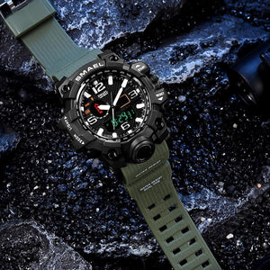 Men Military Watch 50m Waterproof - Ctoox