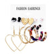 Geometric Tassel Dangle Earrings - Ctoox