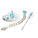 Fancy Girl Princess Elsa Dress - Ctoox