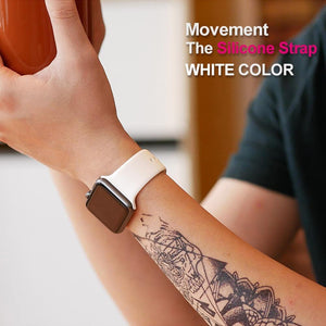 Soft Silicone Replacement Sport Band For Apple Watch - Ctoox