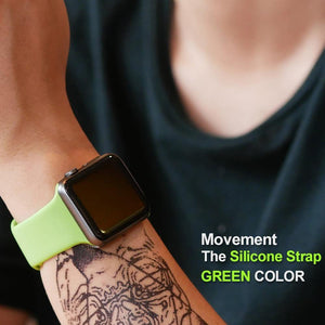 Soft Silicone Replacement Sport Band For Apple Watch - Ctoox