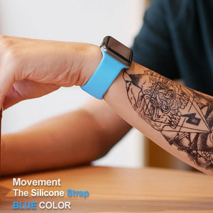 Soft Silicone Replacement Sport Band For Apple Watch - Ctoox