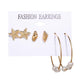 Geometric Tassel Dangle Earrings - Ctoox
