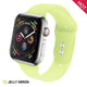 Soft Silicone Replacement Sport Band For Apple Watch - Ctoox
