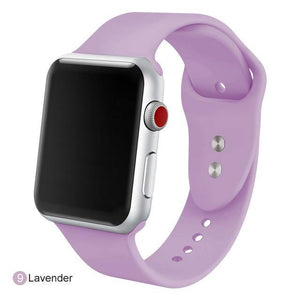 Soft Silicone Replacement Sport Band For Apple Watch - Ctoox