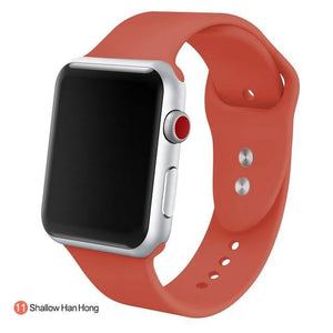 Soft Silicone Replacement Sport Band For Apple Watch - Ctoox
