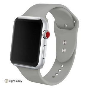 Soft Silicone Replacement Sport Band For Apple Watch - Ctoox