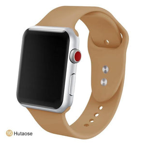 Soft Silicone Replacement Sport Band For Apple Watch - Ctoox