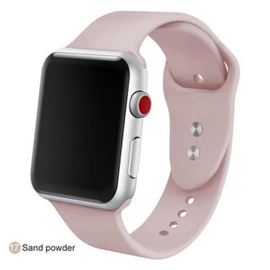 Soft Silicone Replacement Sport Band For Apple Watch - Ctoox