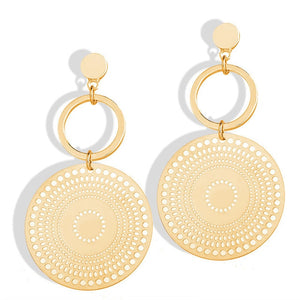 Gold Drop Earrings