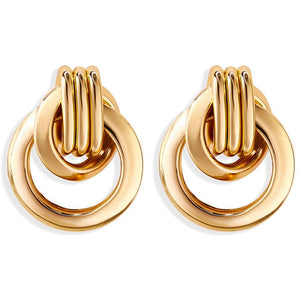 Gold Drop Earrings