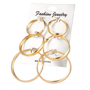 Gold Drop Earrings
