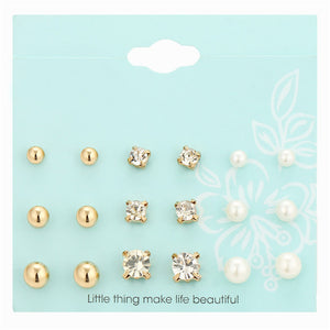 Gold Drop Earrings