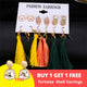Tassel Acrylic Earrings