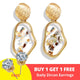 Gold Drop Earrings