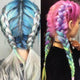 Long Ombre Jumbo Hair Accessories - Ctoox