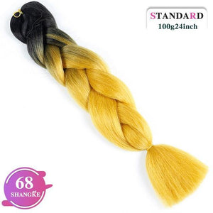 Long Ombre Jumbo Hair Accessories - Ctoox