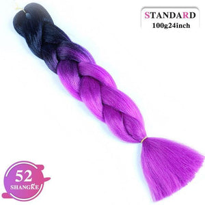Long Ombre Jumbo Hair Accessories - Ctoox