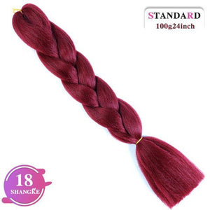 Long Ombre Jumbo Hair Accessories - Ctoox