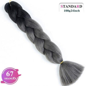 Long Ombre Jumbo Hair Accessories - Ctoox