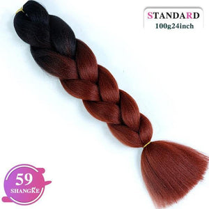 Long Ombre Jumbo Hair Accessories - Ctoox
