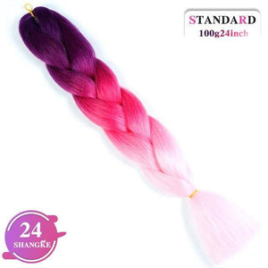 Long Ombre Jumbo Hair Accessories - Ctoox