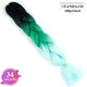 Long Ombre Jumbo Hair Accessories - Ctoox