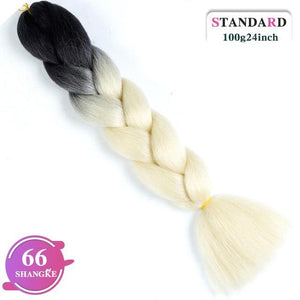 Long Ombre Jumbo Hair Accessories - Ctoox