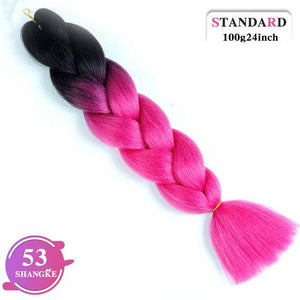 Long Ombre Jumbo Hair Accessories - Ctoox