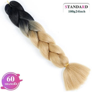 Long Ombre Jumbo Hair Accessories - Ctoox